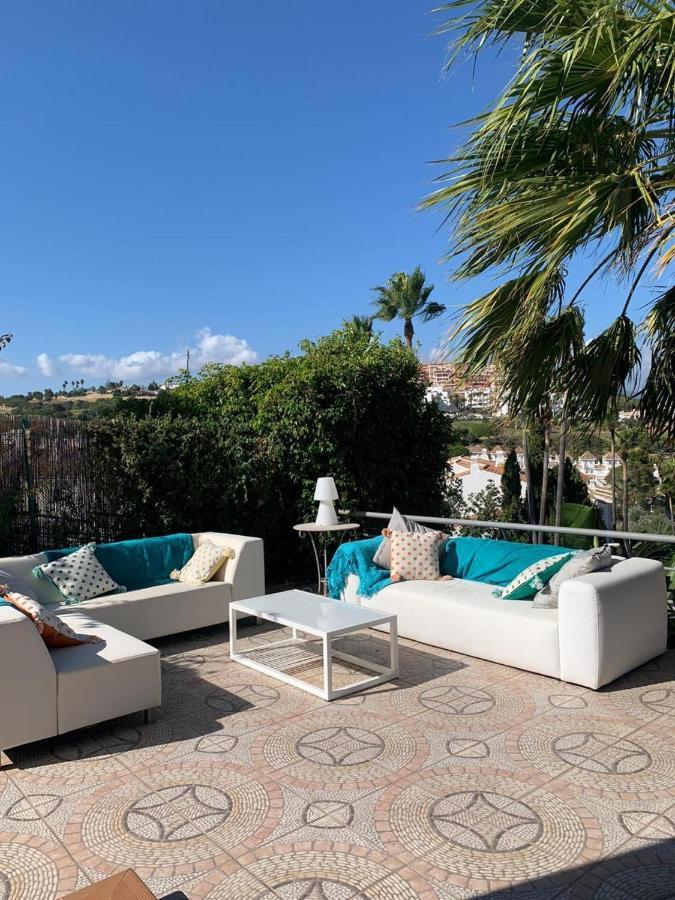 Villa Rosa Luxury Private Large Villa To Rent Manilva Buitenkant foto